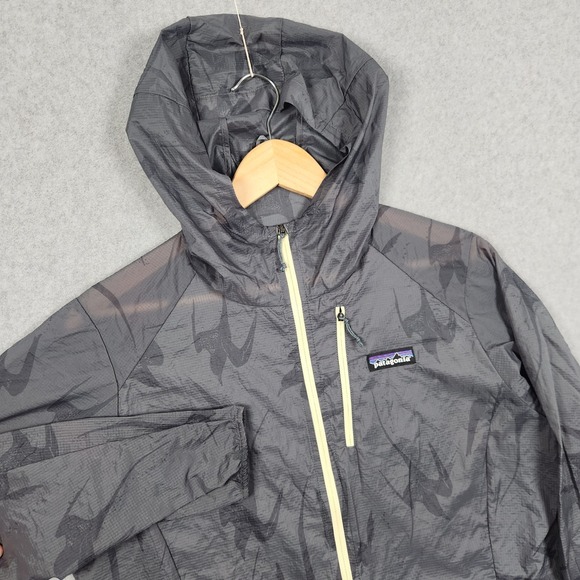 Patagonia Jackets & Blazers - Patagonia Houdini Jacket Womens Medium Tropi Bird Plume Ultra Lightweight Hiking